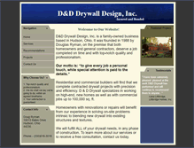 Tablet Screenshot of dddrywalldesigninc.com